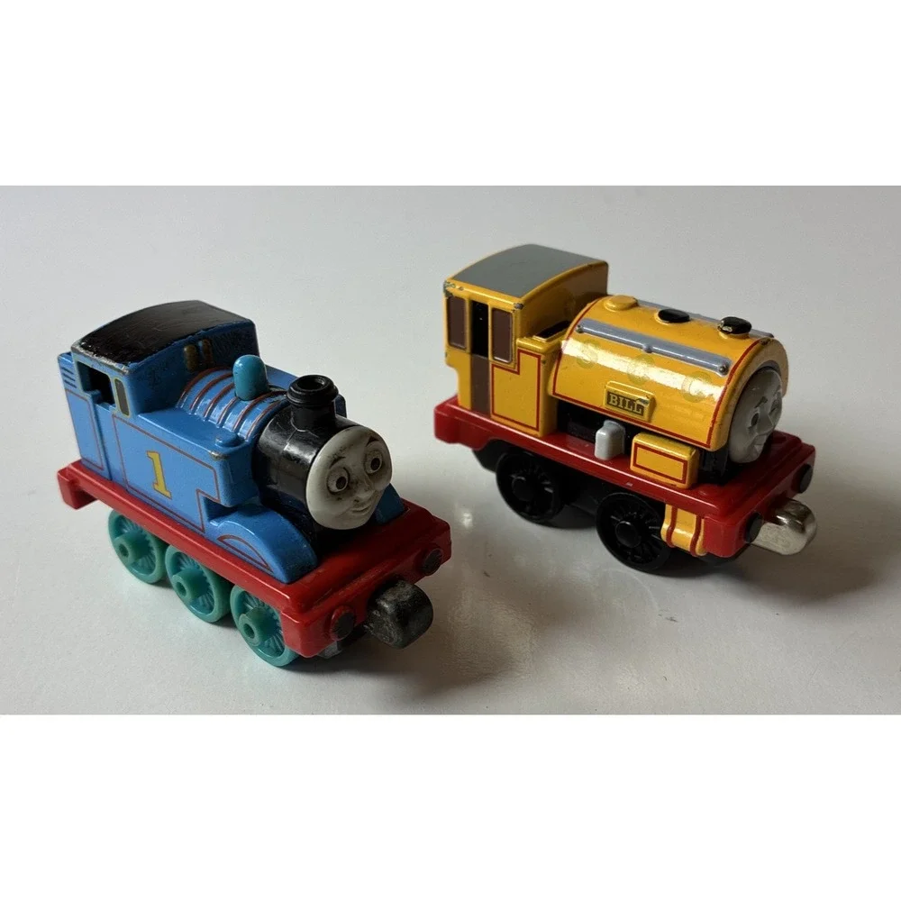 Set of 2 Thomas & Friends Diecast 2003 Bill Yellow Tank Engine 2012 Thomas (21J)